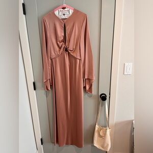 Elegant Pink Women's Dress